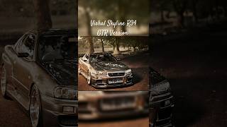 Nissan Skyline R34 GTR Version #nissan #supercars #viral #cars #carshorts #@wotown