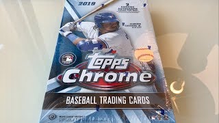 NEW RELEASE!  2019 TOPPS CHROME HOBBY BOX OPENING!