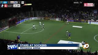 Landon Donovan makes his indoor soccer debut with San Diego Sockers