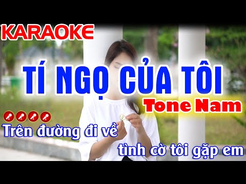 Video Tí Ngọ Của Tôi Karaoke Nhạc Sống Tone Nam ( Siêu Phẩm... - youtube