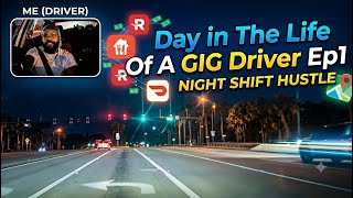 Day In The Life Of A Grubhub Driver- Shot On iPhone 17 Pro Max (4K) 