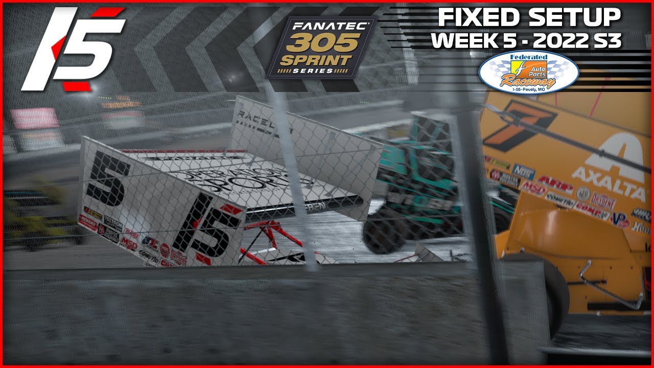 305 Sprints - I-55 Speedway - iRacing Dirt