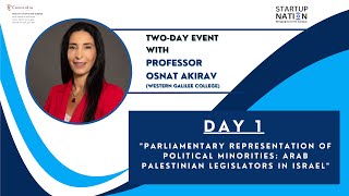 Parliamentary Representation of Political Minorities: Arab Palestinian Legislators in Israel