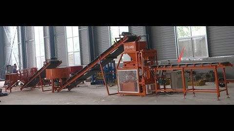 FL2-10 Fully automatic interlocking brick machine
