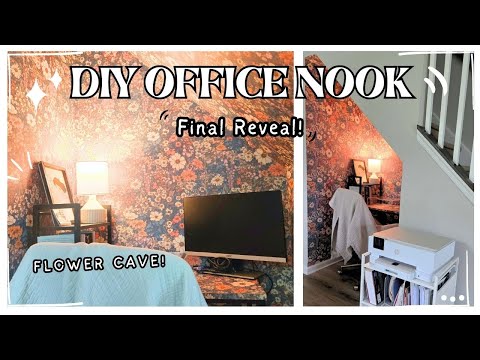 TRANSFORMING My Office Nook Pt 2
