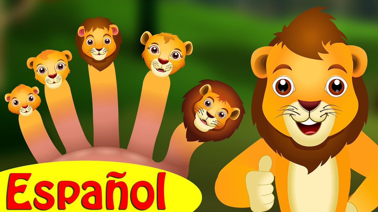 Familia Dedo León (Lion Finger Family Song) | Canciones infantiles en  Español | ChuChu TV - YouTube