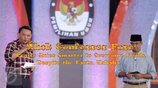 AHOK CONFESSES LOSE, PRAISE ANIES SMARTER TO OVERCOME FLOODS, DESPITE THE FACTS, HAHAHA ...