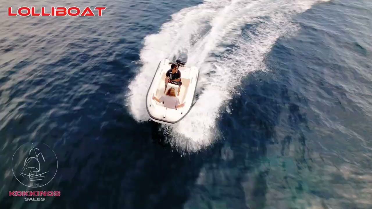 LolliBoat 350 - The top small boat in Greece, by Kokkinos Sales