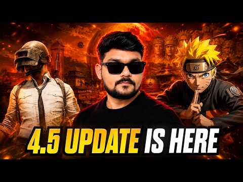 BGMI 4.5 UPDATE ! NARUTO MODE | BGMI LIVE WITH HULK IS LIVE YT