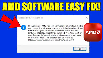 Fix The Version Of AMD Radeon Software You Have Launched Is Not Compatible (2025) | Easy Solution!