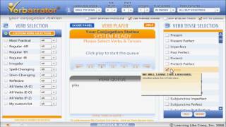 Jugar Conjugation
