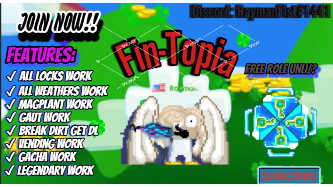 New Growtopia Private Server 2023 FinTopia YouTube