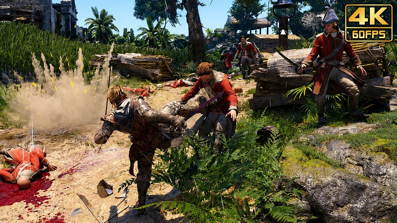 Assassin's Creed Black Flag Resynced - 1 Hour of New Gameplay @ 4K 60ᶠᵖˢ ✔