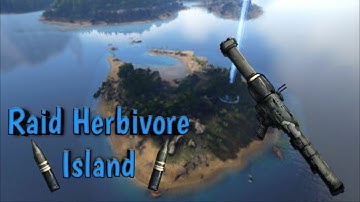 Crossbow,Raid herbivore island and volcano grief.