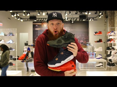 SEARCHING for LIMITED SNEAKERS at the JORDAN STORE in CHICAGO!!!! - YouTube