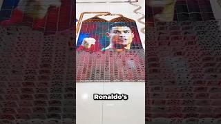 Ronaldos Spielkartengemälde 😲✨~ mini wood toy-wood working art skill wood / hand crafts #gamtng