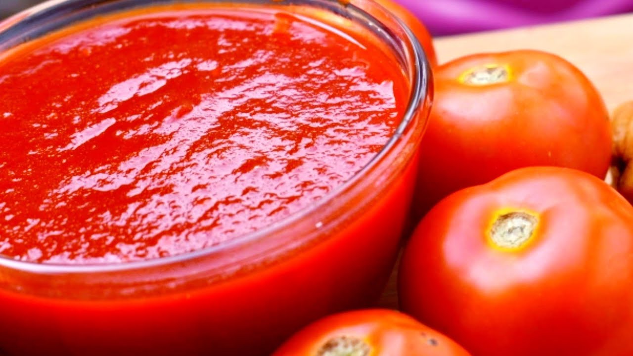 ತುಂಬಾನೇ ಸುಲಭ ಟಮೋಟೊ ಸಾಸ್.! tomato sauce.! tomato sauce in kannada