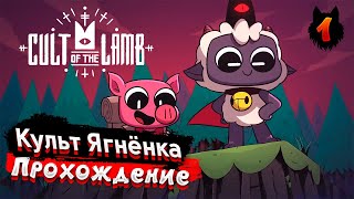 Cult of the Lamb - Прохождение в 2023 | Культ Ягнёнка | Серия 1