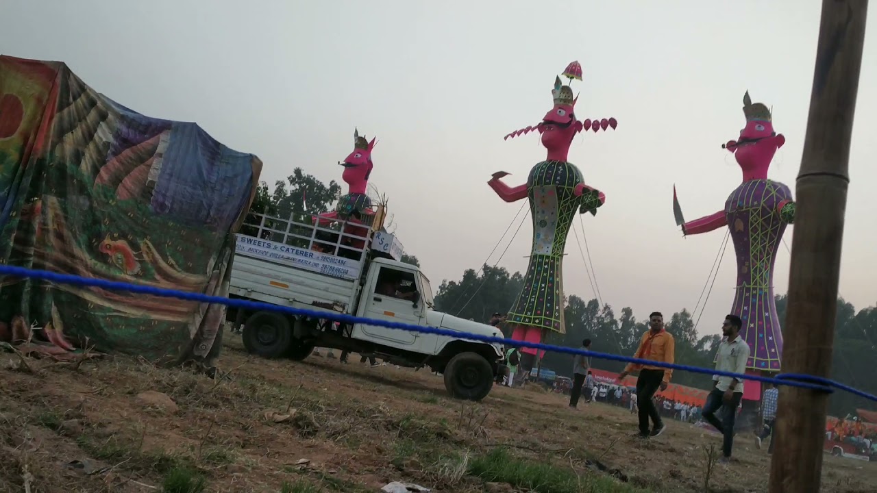 #रावण#दहन sector 13 Chandigarh #manimajra housing board chowk/Dusshera 2021