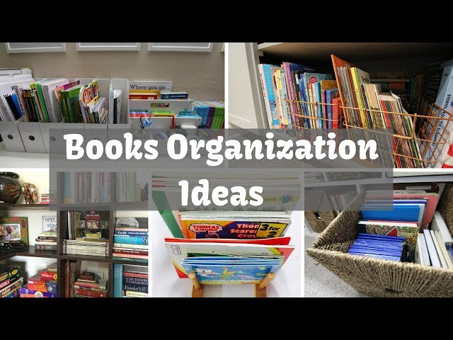 How To Organize Books In Your Home