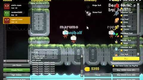 Pixelvania Glitch: In-game Lobby