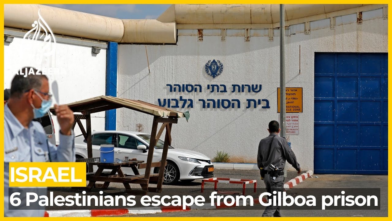 Six Palestinians escape from high-security prison in Israel, Israel-Palestine conflict News