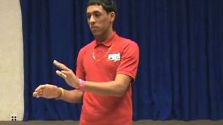 DEMONSTRATION SPEECHES! *Angel teaches us how to make Cake*