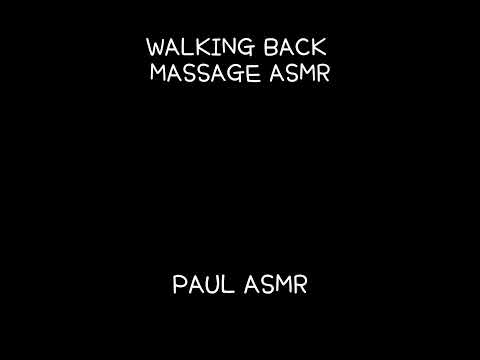 WALKING <strong>MASSAGE</strong> <strong>ASMR</strong>
