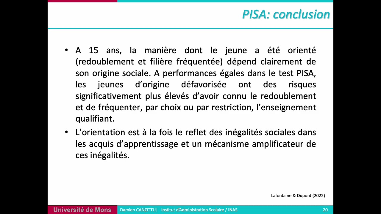 Chapitre 4 Les problématiques de l'orientation en FWB partie 3