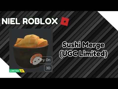 (UGC Limited) Sushi Merge Script | Roblox