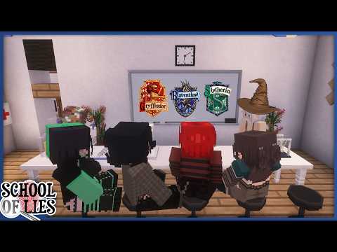 TYLER CHOOSES WHICH HOGWARTS HOUSE HE IS! | SCHOOL OF LIES Season 3 #4