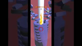 Stack ball gameplay level 27 #shorts screenshot 2