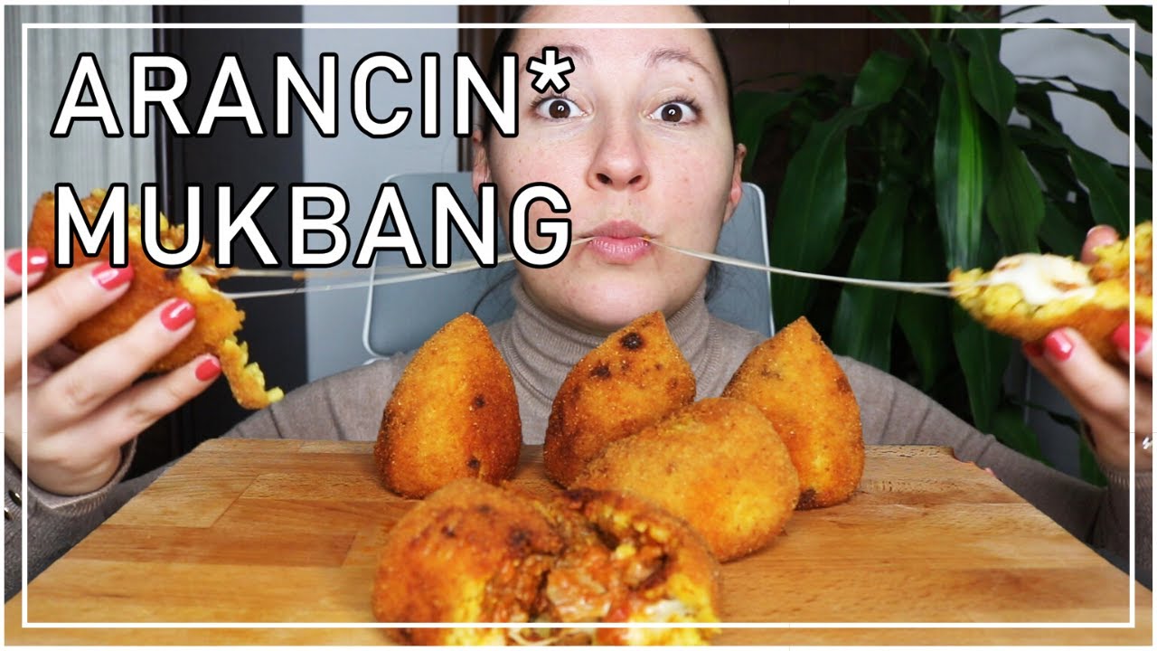 ARANCINI SICILIANI MUKBANG EATING SHOW ITA #61 - Sono stata truffata (no clickbait)