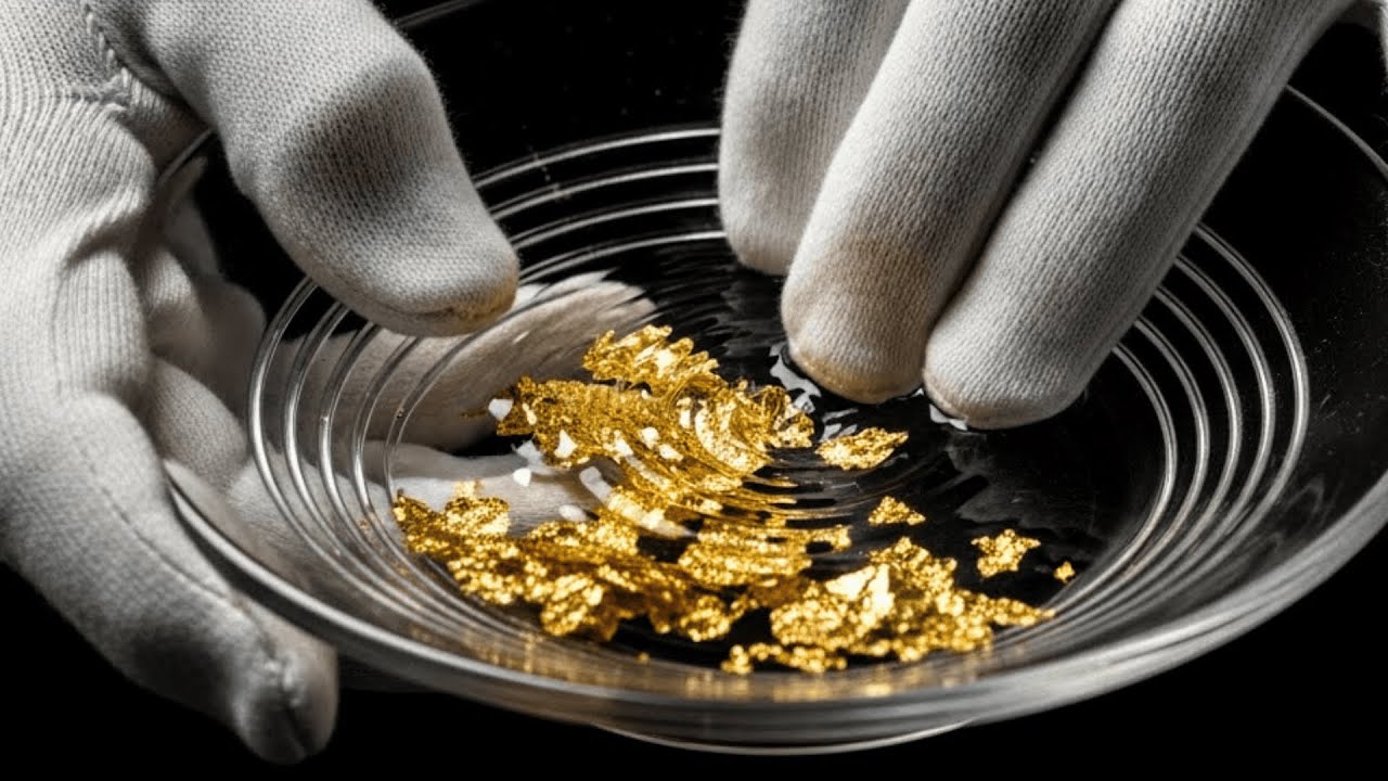 These Traditional Gold Mining Methods Still Work Today - YouTube