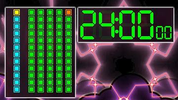 BCG 24 Minutes Stopwatch (LED 24 Hours Clock 6x12) Remix Wario Ware Inc. Mega Party Fly Catcher
