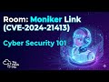 Moniker Link (CVE-2024-21413) Review - TryHackMe - Cyber Security 101 | URDU/HINDI #tryhackme