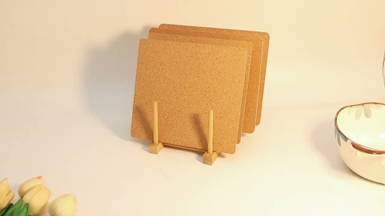 Customize YOUR Cork Coasters: Size, Logo & Unboxing!