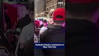 NYC is rolling out a major crackdown on the pedicab industry to combat unlicensed operators