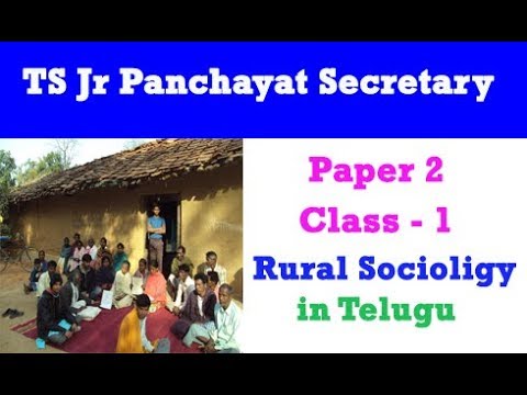 RURAL SOCIOLOGY BOOKS PDF