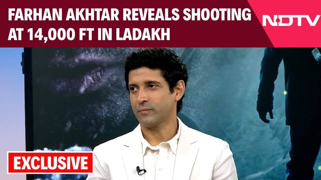 Farhan Akhtar News | Farhan Akhtar Reveals What Shooting 120 Bahadur At 14,000 Ft In Ladakh Was Like