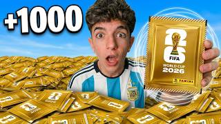 GASTÉ TODO mi DINERO en SOBRES ESPECIALES del MUNDIAL 2026!
