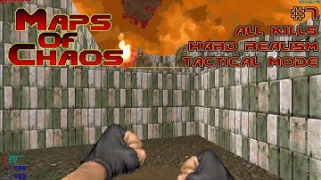 Brutal Doom realism: Maps of Chaos: map07 HR-max in 4:29