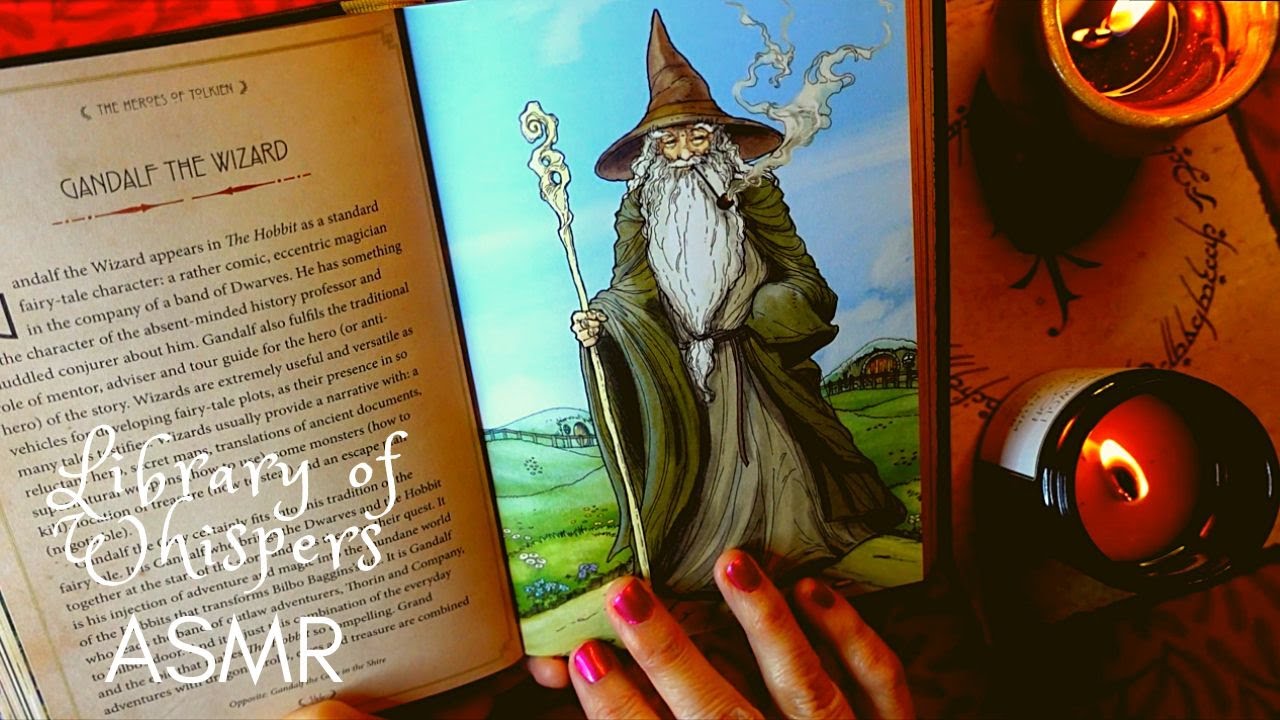 ASMR | Heroes of Middle Earth! - Bilbo - Gandalf - Thorin & Others - Whispered Reading & Browsing