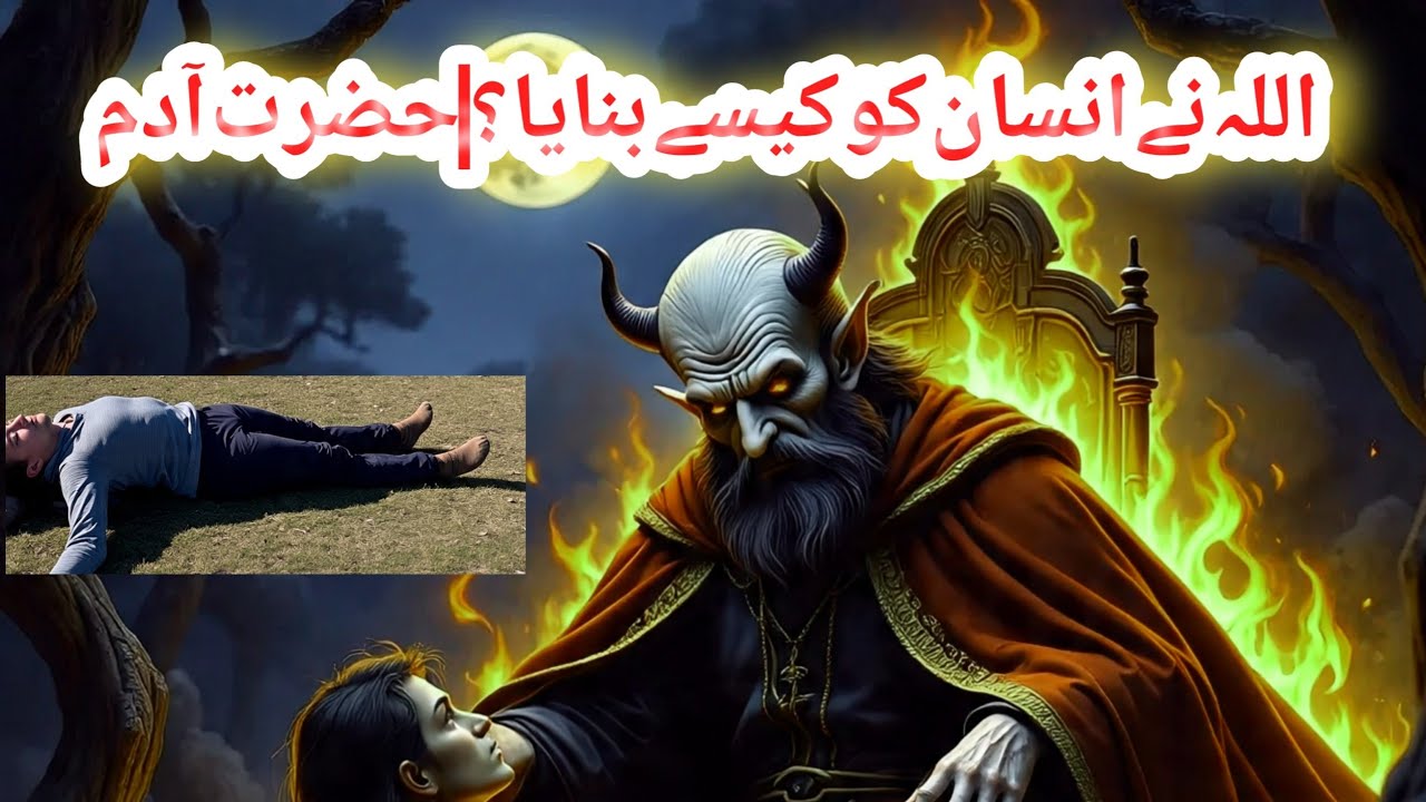 अल्लाह ने इंसान को कैसे बनाया? | HazratAdam (A.S.) Story | How Allah Created