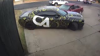 MY DODGE DEMON WAS T-BONED IN MY DRIVEWAY ....I HAVE SO MANY QUESTIONS 😔
