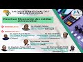 Direct: panel  Jour 2 de Salon international des médias d’Afrique à Dakar