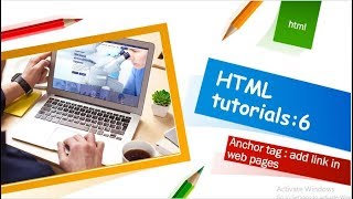 HTML tutorials in hindi : lecture 6:how to put link in web pages
