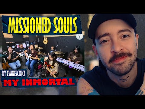 Missioned Souls - My Inmortal by Evanescence | REACTION | What a LEGENDARY Cover