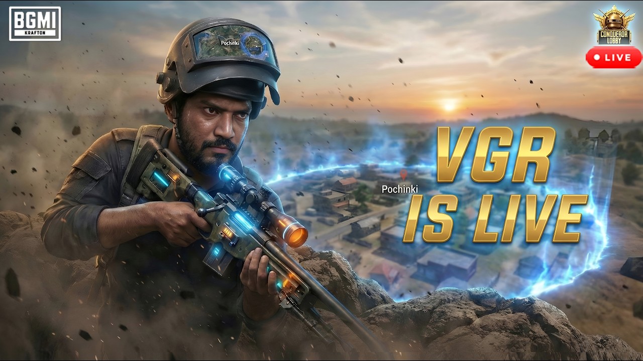 🔴 Conqueror In 15 days | TEAM VGR | TELUGU GAMER | #bgmi #viralvideo