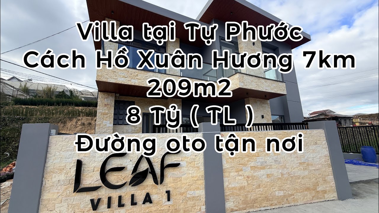 Villa nghĩ dưỡng thiết kế tối ưu không gian sống, tận hưởng những phút giay tại nhà. Giá 8 Tỷ